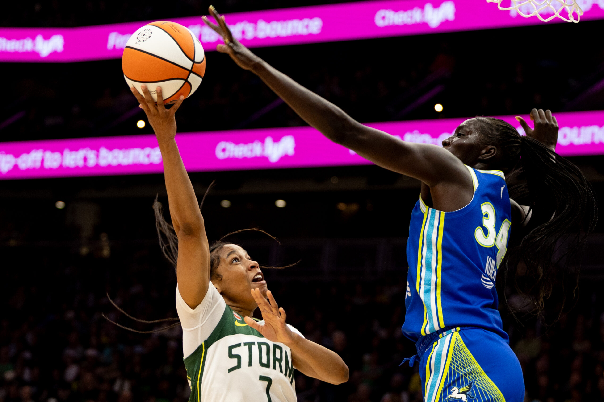 Wings Host Storm on Sunday Afternoon